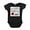 Black, variant on CafePress - LOVESMECALIF - Cute Infant Bodysuit Baby Romper - Size Newborn - 24 Months