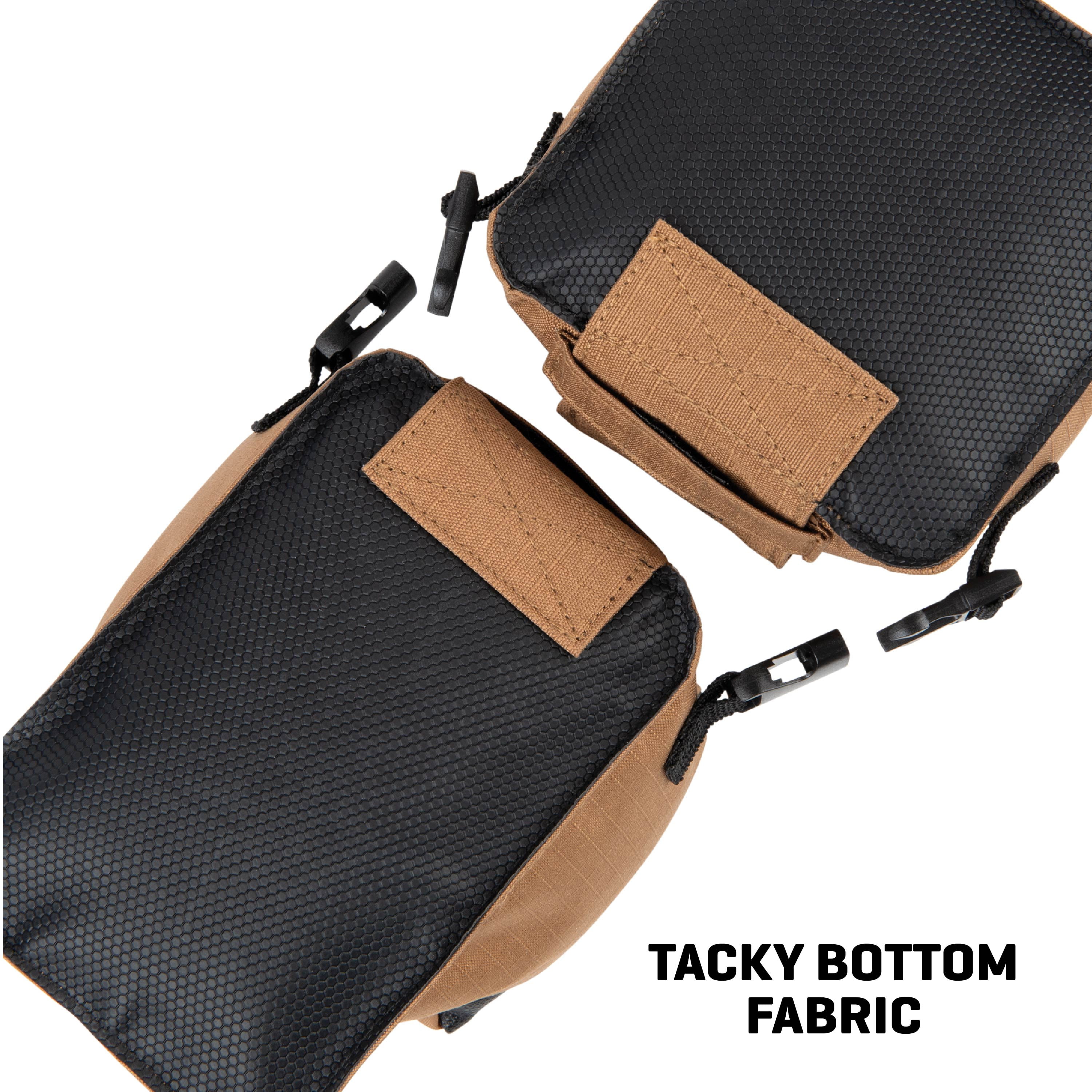 Allen Company Unfilled Front & Rear Rifle Shooting Bag Combo, Tan, Polyester, Model 18419, Medium