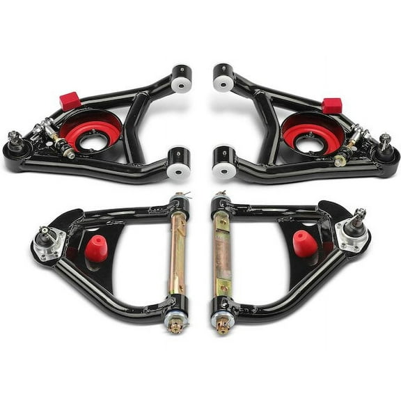 Front Control Arm Kit 4 - Compatible with 1964 - 1972 Buick Skylark 1965 1966 1967 1968 1969 1970 1971