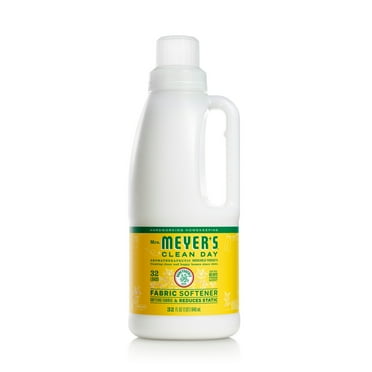 Mrs. Meyer's Clean Day Liquid Fabric Softener, Honeysuckle Scent, 32 Ounce Bottle