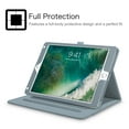 thumbnail image 5 of Fintie Folio Case with Pocket for iPad 9.7 2018 2017 / iPad Air 2 / iPad Air 1 - [Corner Protection] Multi-Angle Viewing Cover w/ Auto Wake/Sleep for iPad 6th / 5th Generation, 5 of 7
