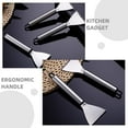 thumbnail image 3 of Shisuyan 3pcs Stainless Steel Fish Scraper Tool Fish Scale Removal For Outdoor Fishing, 3 of 8