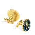 thumbnail image 3 of Crocodile Men's Cufflinks Set, Ideal for Formal Attire, Crafted from Stainless Steel, for Special Occasions, 3 of 6