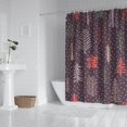 thumbnail image 2 of Shower Curtain for Bathroom Merry Christmas Bathroom Curtain Waterproof Modern Bath Curtain Hooks Included,72x72Inch, 2 of 5