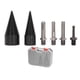 thumbnail image 2 of Broca De División, 6 Piezas Brocas De Cono Desmontables De Acero Al Carbono De Alta Resistencia Resistentes A Impactos Con Caja De Almacenamiento Para Granja, 2 of 7