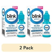 (2 pack) Blink Gel Tears, Lubricating Eye Drops 0.34 fl oz
