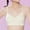 Beige, variant on ATOGUTA Bra for Girls Size 14-18 Breathable Sports Bra Wire Free Push up Running A-Cup Bra Black