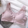thumbnail image 2 of Vetsdori Front Closure Everyday Bras for Women Soft No Padding,Lightweight Womens Bras, 2 of 6