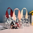 thumbnail image 4 of Bolso Pequeño de PVC Transparente Heldig Forma de Caramelo Bolsa de Regalo para Bodas Cumpleaños, 4 of 5
