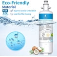 thumbnail image 2 of SAFWAT 4874960100 Filter Replacement for Blomberg Beko 4874960100 Water Filter (1 Pack), 2 of 6