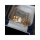 thumbnail image 1 of 1pc Vintage 3d Hollow Out Vine Pattern Design, Minimalist Japanese Style Open Ring For Women, Suitable For Daily Wear, 1 of 5