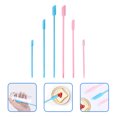 thumbnail image 3 of 6pcs Household Handled Silicone Spatulas Set Utensils Kitchen Baking Scrapers, 3 of 7