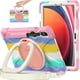 thumbnail image 1 of Funda para Samsung Galaxy Tab S10 Lite/S10 FE/S9 FE de 10,9 pulgadas/Tab S9 de 11 pulgadas, cubierta de silicona resistente con asa, soporte de 360 ​​grados, correa y soporte para S Pen., 1 of 9