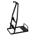 thumbnail image 4 of Estante de almacenamiento con soporte de vacío, ahorrador de espacio, organizador universal estable, soporte de metal para balcón, hogar y sala de Plegable Negro, 4 of 8