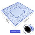 thumbnail image 2 of Alfombra Mahjong TIASUSAN, grande, azul, con bolsa de transporte, 80 x 80 cm, 2 of 7