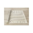 thumbnail image 4 of Novelle Home Functional Style Cream Beige Curves Rug, 4 of 10
