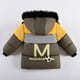 thumbnail image 3 of Gibobby Chamarra de invierno para bebé niñoChaqueta de invierno para niños, abrigo con capucha, para niños, ropa de abrigo, chaqueta, abrigo y chaqueta p(Dolado, 1 Años), 3 of 5
