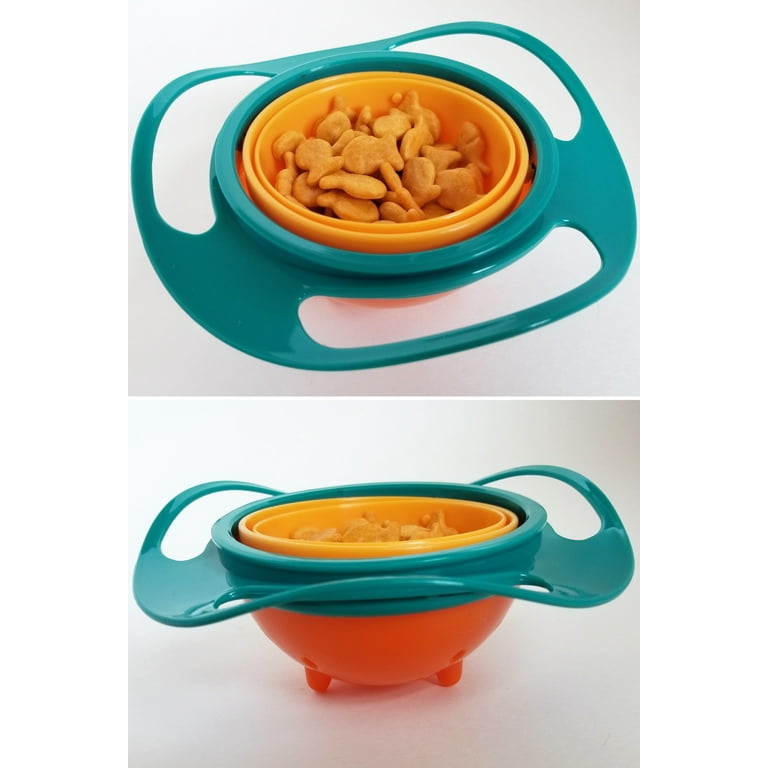 Baby Spill-Proof Rotating Snack Bowl for Kids and Toddlers – TheToddly
