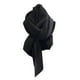 thumbnail image 1 of Qarigey Lujosa bufanda plisada de un solo color para mujer, elegante, versátil, suave y cómoda Accesorios de disfraces negro, 1 of 6