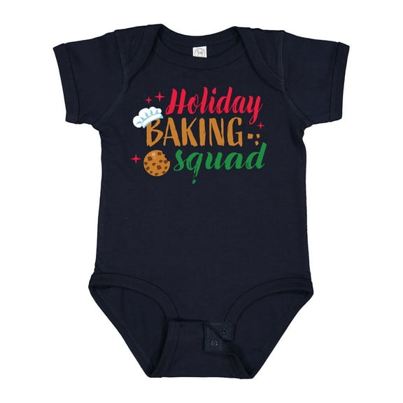 Inktastic Christmas Holiday Baking Squad Boys or Girls Baby Bodysuit