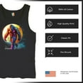 thumbnail image 6 of Full Moon Bigfoot Men's Tank Top Hiking Sasquatch Hide and Seek Champion, 6 of 7
