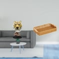 thumbnail image 2 of Escultura de mesa,Escultura de cabeza de tigre,estatua moderna de mesa,cestas de almacenamiento,Cestas de cocina tejidas a mano con asas,Cestas redondas para pan,bandejas rectangulares para, 2 of 8