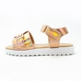 thumbnail image 4 of KaLI_store Girl Sandals Toddler/Little Kid Girls Sandals Fashion Bow Summer Shoes,Rose Gold, 4 of 5