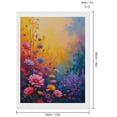 thumbnail image 2 of Diamond Art Kits for Adults - Colorful Floral Garden Sunset Bliss 5d Diamond Painting for Adults, Diamond Art for Adults Beginners, Frameless Diamond Painting Kits for Adults for Home Wall Decor, 2 of 7