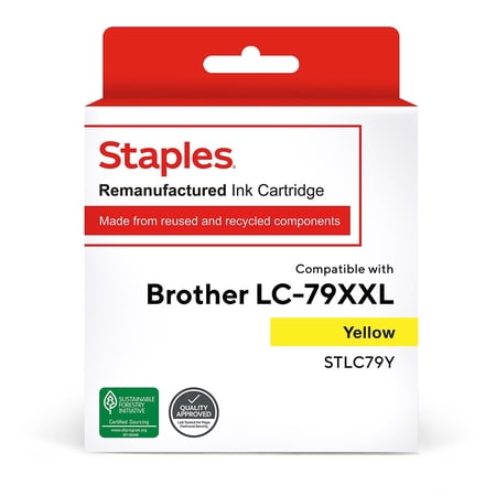 UPC: 0718103215961 | TRU RED Remanufactured Inkjet Cartridge Brother (LC-79Y) Yw High Yld TRLC79Y/SIB-RLC