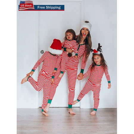 

ZIYIXIN Family Christmas Pjs Matching Sets Snowflake Tops and Long Pants Holiday Xmas Sleepwear for Family Women Men Baby Kids