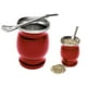 thumbnail image 5 of Taza Yerba Mate Macarena Acero Inoxidable Doble Pared Rojo, 5 of 8