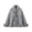 Gray, variant on Women's Relaxed Fit Batwing Wrap Cape Shawl, Thick Statement Collar Warm Casual Outer Tops for Ladies Free Size
