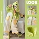 thumbnail image 2 of Kigurumi-Pijama de dinosaurios para mujer, ropa de casa de felpa suave, ropa de dibujos animados Kawaii para adultos, bata de noche, disfraz de Cosplay de Navidad, 2 of 4