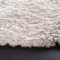 thumbnail image 3 of Safavieh Flokati Augustin Solid Shag Area Rug, Beige, 5'3" x 5'3" Round, 3 of 11