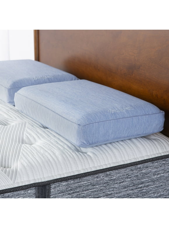 Beautyrest Silver Aquacool Memory Foam Pillow, Standard/Queen, 16 x 25