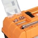 thumbnail image 5 of Caja de herramientas portátil de almacenamiento multifunción de 3 niveles, color negro y naranja, 5 of 8