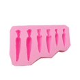 thumbnail image 1 of Pink Style4Silicone Mold Clay Resin Ceramic Candy Fondant Candy Chocolate Jabón Molde esquí esquí Gafas de esquí, 1 of 5