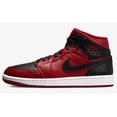 thumbnail image 4 of Ni - ke Air Jordan 1 Mid Shoes Reverse Bred Gym Red Black White 554724-660 Men's Size 10, 4 of 5