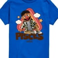 thumbnail image 3 of Sesame Street - Pisces Tamir - Toddler and Youth Short Sleeve Graphic T-Shirt, 3 of 5