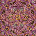 thumbnail image 5 of SAFAVIEH Blossom Abram Floral Mediallion Wool Fringed Area Rug, Purple/Multi, 6' x 6' Round, 5 of 5