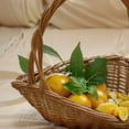 thumbnail image 5 of TOPRenddon Multipurpose Woven Basket Decoration Large Woven Picnic Fruits Bathroom，Rattan Basket with Handle Multipurpose Woven Basket Decoration Large Woven Harvest Basket, 5 of 7