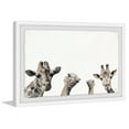 thumbnail image 2 of Marmont Hill Giraffes and Ostriches Framed Wall Art, 16" x 24", 2 of 6