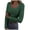 Green, variant on Plain Tshirts for Women Women Long Sleeve Square Neck Slim Fit Ribbed Thermal Undershirt Army Green L