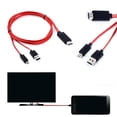thumbnail image 4 of unbranded Cable Adaptador Rojo Para Teléfono A TV Con Plug and Play Fácil Uso, 4 of 7