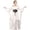 White, variant on IROOZIGOTO Womens Medieval Renaissance Maxi Dress Off Shoulder Long Flare Sleeve with Brown Lace Up Corset Belt Halloween Cosplay Costume