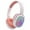 Orange, variant on Hybrid Active Noise Cancelling Headphones, 60H Playtime, Built-in Mic, Wireless Over Ear Headsets with Case,Bluetooth 5.4,Deep Bass Comfort Fit Soft-Earpads Fast Charging