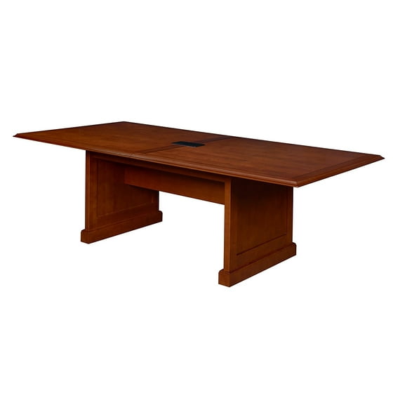 Prestige 96 X 48 Conference Table With Power Data Grommet Cherry Prestige 96 X 48 Conference Table With Power Data Grommet Cherry Com