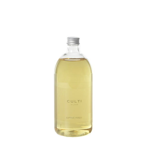 SUPREME AMBER - REFILL Reed Diffuser Culti Milano 1000 ML