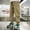 Khaki, variant on Kids Boys Cargo Joggers Stretch Elastic Waist Khaki Baggy Cargo Pants Utility Pocket Straight Fit Outdoor Hiking Pants Boys Clothing Size 7-8 Years