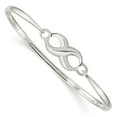 thumbnail image 1 of Bracelet à Charnière Infini en Argent Sterling 925, 1 of 2
